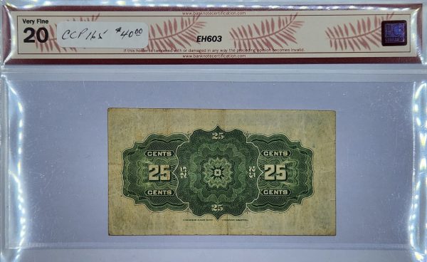 Canada 25 cents 1923 McCavour-Saunders - BCS VF20 - Image 2