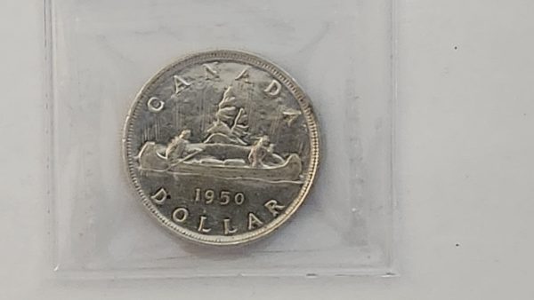 Canada $1 1950 FWL - ICCS MS60 - Image 5