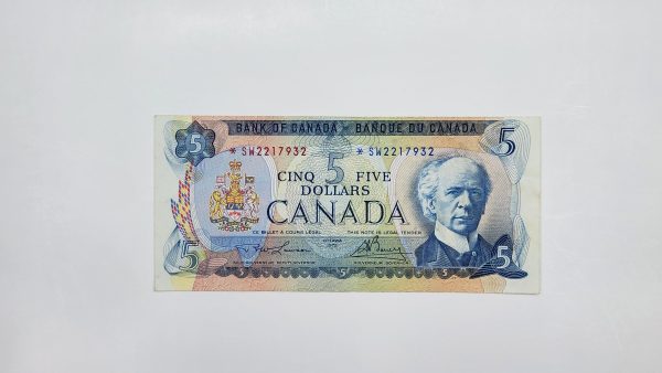 Canada $5 1972 Lawson-Bouey *SW Replacement - EF40