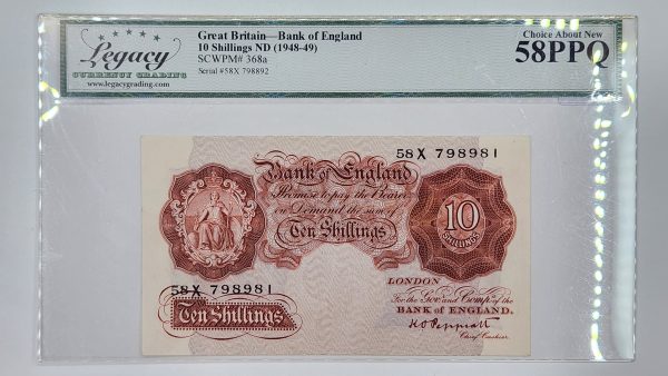 Great Britain 10 Shillings 1948 - Legacy 58PPQ