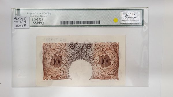 Great Britain 10 Shillings 1948 - Legacy 58PPQ - Image 2