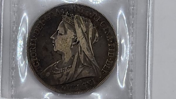 Great Britain 1 Crown 1899 LXII - ICCS VF20 - Image 2