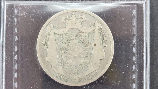Great Britain ½ Crown 1836 - ICCS G6 - Image 2