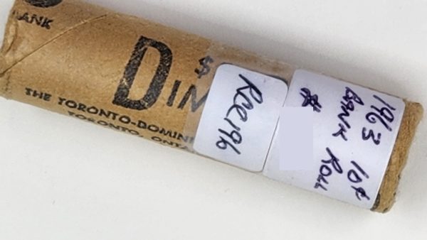Canada Roll 10 Cents 1963 TD Bank - BU
