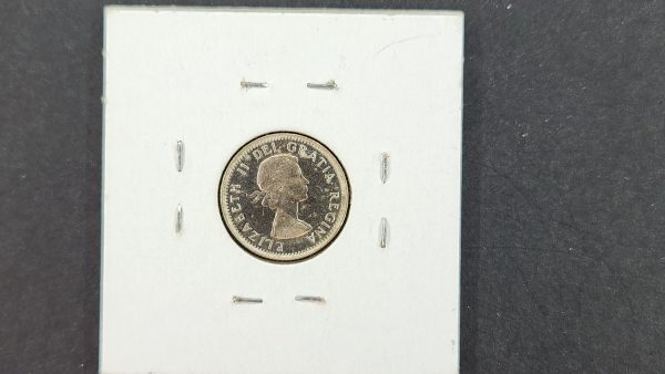 Canada 10 Cents 1953 Shoulder Fold - MS64 - Image 2