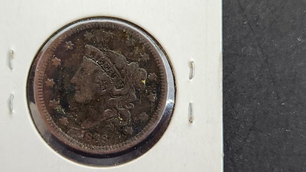U.S.A. 1 Cent 1838 Coronet - Image 2