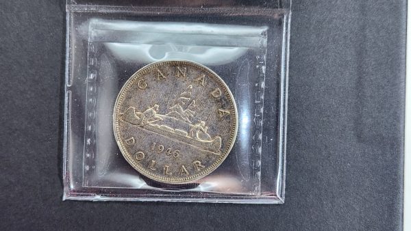 Canada $1 1946 - ICCS EF40 - Image 2