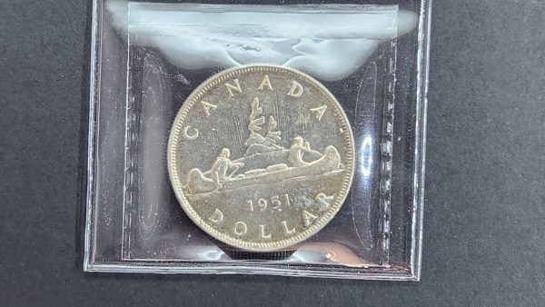 Canada $1 1951 - ICCS MS62 - Image 2