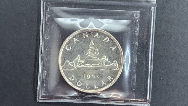 Canada $1 1953 NSF SWL - ICCS MS63 - Image 2