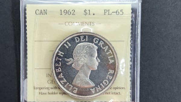 Canada $1 1962 - ICCS PL65