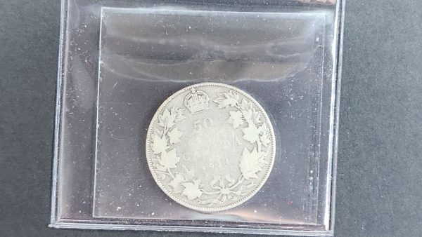 Canada 50 Cents 1914 - ICCS G6 - Image 2