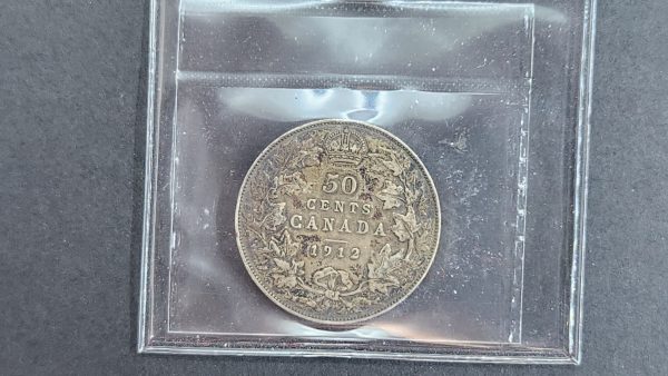 Canada 50 Cents 1912 - ICCS F15 - Image 2