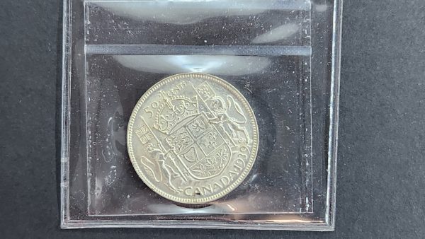 Canada 50 Cents 1939 - ICCS AU55 - Image 2