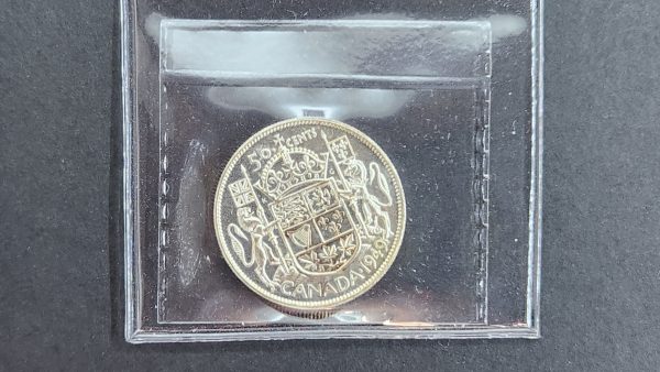 Canada 50 Cents 1949 - ICCS MS60 - Image 2