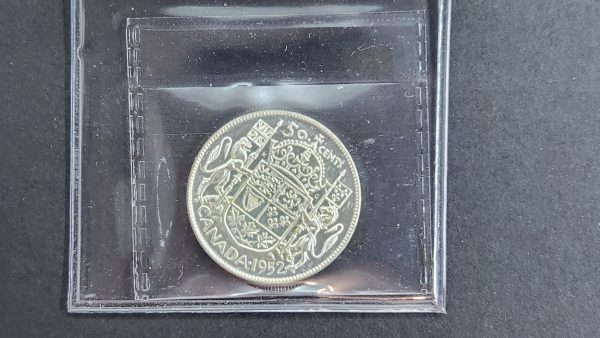 Canada 50 Cents 1952 - ICCS MS64 - Image 2