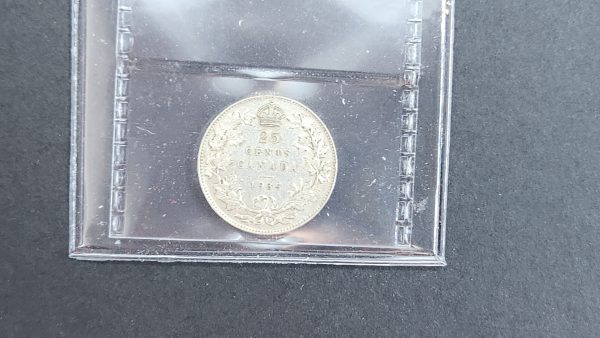 Canada 25 Cents 1935 - ICCS EF45 - Image 2