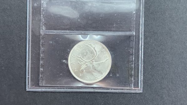 Canada 25 Cents 1942 - ICCS MS64 - Image 2