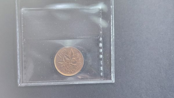 Canada 1 Cent 1942 - ICCS MS64 RB - Image 2