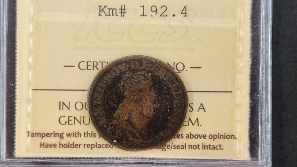France 1 Liard 1655C - ICCS VF20