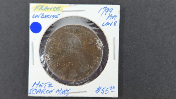France 1 Decime 1799AA L'an 8 Metz