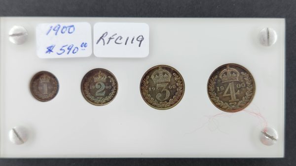 Great Britain Maundy Set 1900 - Image 2