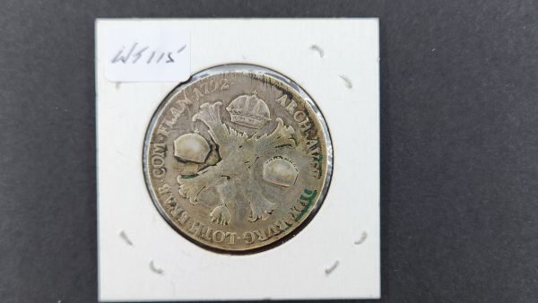 Italian States Milan 1 Crocione 1792M - F12+ Cleaned - Image 2