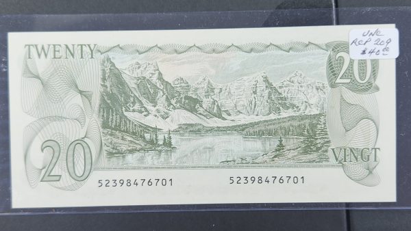 Canada $20 1979 Thiessen-Crow CBN - UNC - Image 2