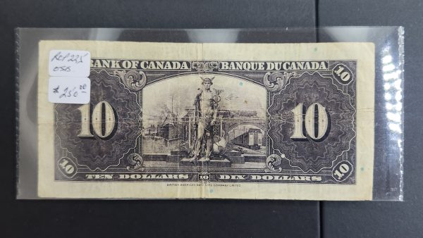 Canada $10 1937 Osborne-Towers A/D - F-VF - Image 2