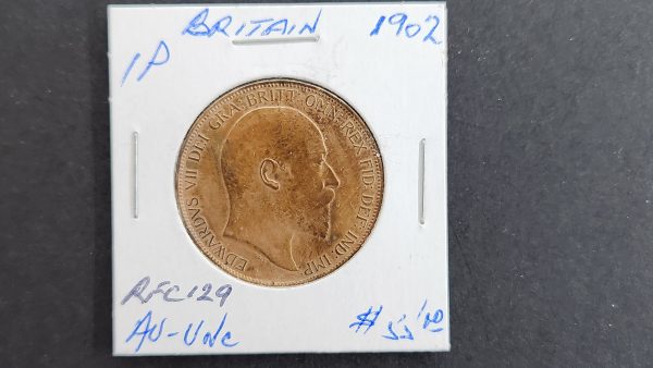 Great Britain 1 Penny 1902 - AU-UNC
