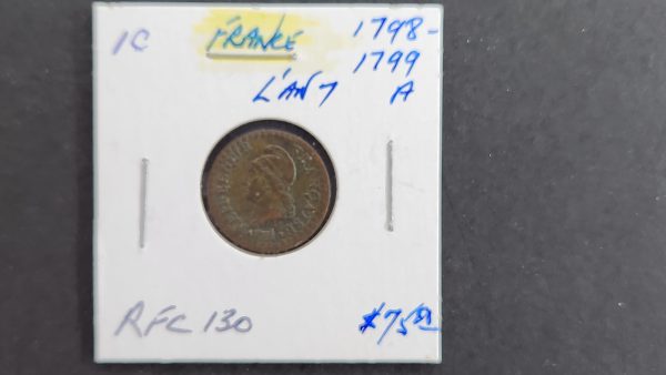 France 1 Centime 1798A L'an 7