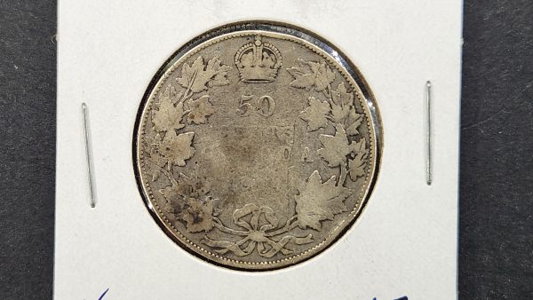 Canada 50 Cents 1914 - VG-F
