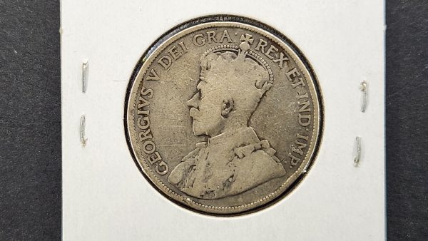 Canada 50 Cents 1914 - VG-F - Image 2