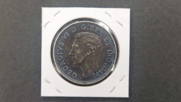 Canada $1 1947 P7 DHP - AU58 Toned - Image 2