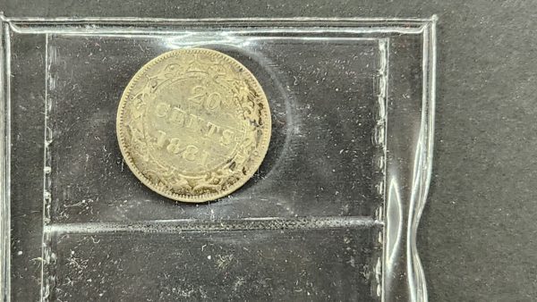 Newfoundland 20 Cents 1881 - ICCS F12 - Image 2