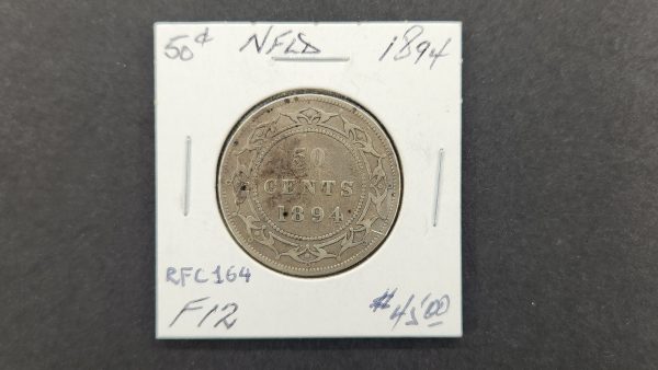 Newfoundland 50 Cents 1894 - F12