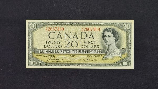Canada $20 1954 Devil Coyne-Towers A/E