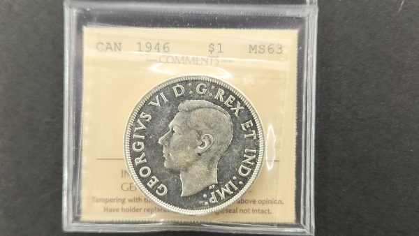 Canada $1 1946 SWL - ICCS MS63