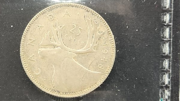 Canada 25 Cents 1948 - ICCS MS64 - Image 2