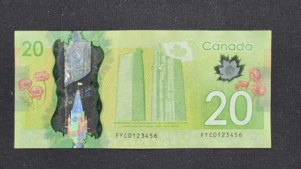 Canada $20 2012 Wilkins-Poloz FYC, Ascending Ladder