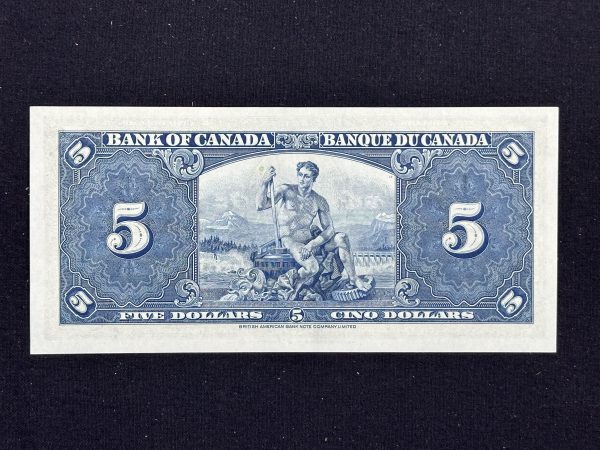 Canada $5 1937 Coyne-Towers H/S - UNC63 - Image 2