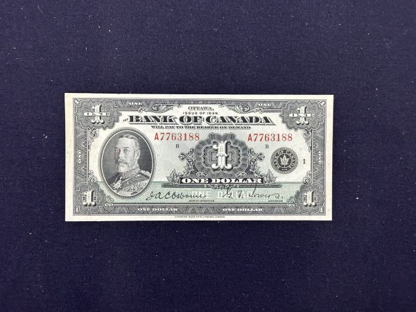 Canada $1 1935 English Series B - VF35