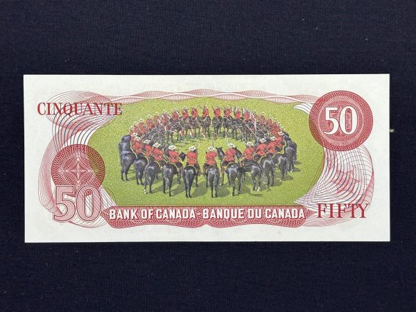 Canada $50 1975 Crow-Bouey EHK - AU58 - Image 2