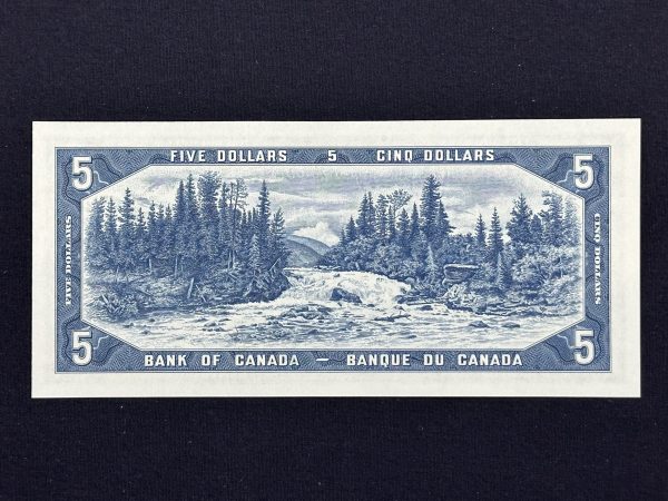 Canada $5 1954 Modified Bouey-Rasminsky U/X (2 Consecutive) - CUNC - Image 3