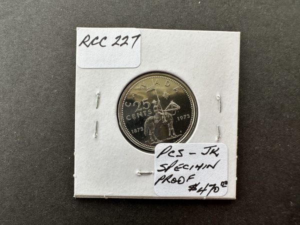 Canada 25 Cents 1973 Large Bust - SP - Image 2