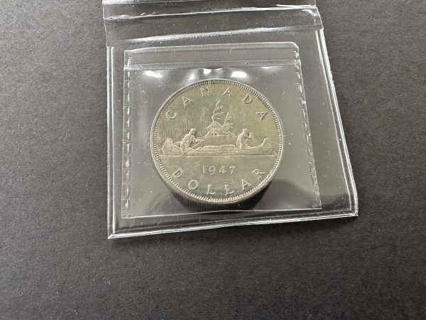 Canada $1 1947 Blunt 7 - ICCS MS63 - Image 4
