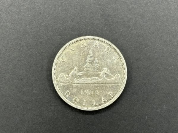 Canada $1 1955 Fu Manchu - AU - Image 4